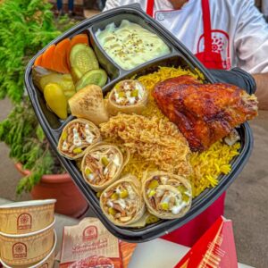 ٥ قطع شاورما عربي + ربع فرخة + قطعة كرسبي