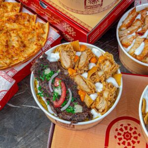 فتة ميكس لحم / دجاج