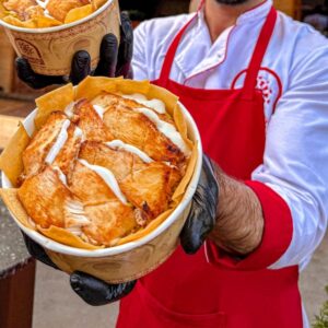 فتة شاورما فراخ