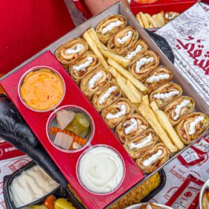 وجبة شاورما عربي فراخ دبل