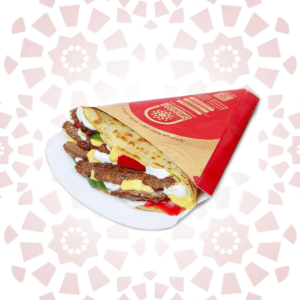 كريب برجر لحمة